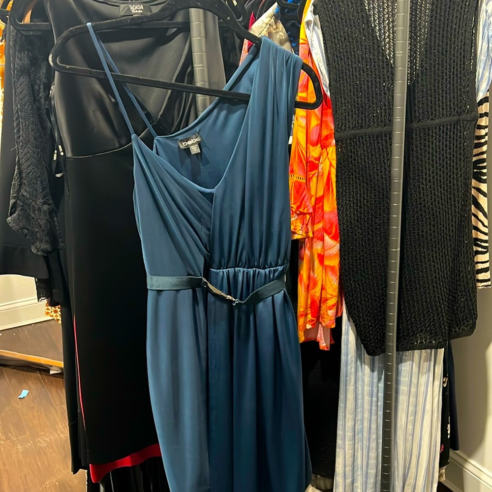 Cold Shoulder Bebe Gladiator Dress